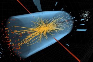 LHC collision.